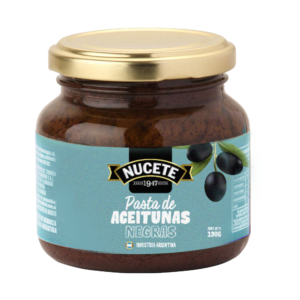 Pastas de Aceitunas Negras Nucete 190gr