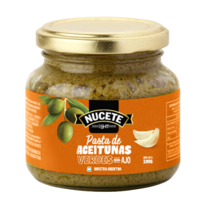 Pastas de Aceitunas Verdes con Ajo Nucete