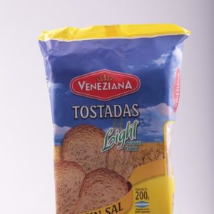 tostadas light veneziana sin sal 200g