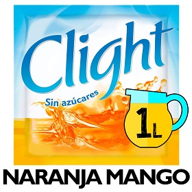 jugo e/polvo naranja mango clight 8 gr