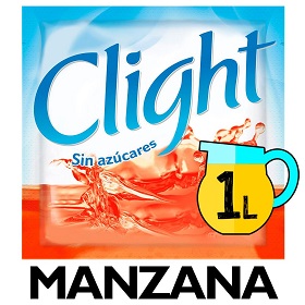 jugo e/polvo manzana clight 7 gr