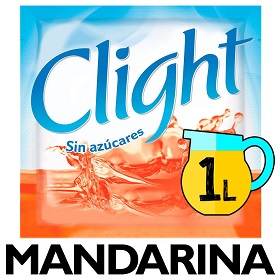 jugo e/polvo mandarina clight 8 gr