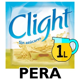 jugo e/polvo pera clight 7 gr