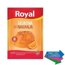 gelatina naranja royal 40 gr