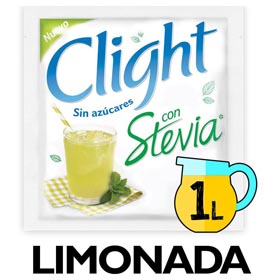 jugo e/polvo c/stevia limonada clight 7 gr