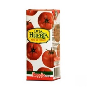pure d/tomate de la huerta 210 gr