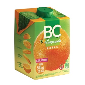jugo bc naranja la campagnola 500 ml