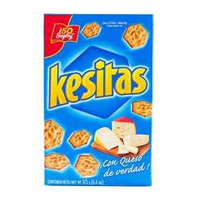 snacks c/queso kesitas 125 gr