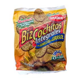 bizcochos c/semillas girasol granix 180 gr
