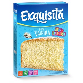 bizcochuelo espec.vainilla exquisita 540 gr