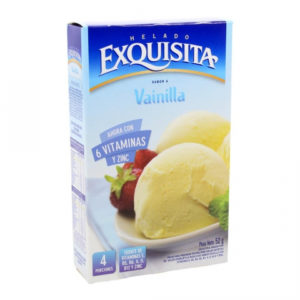 Exq Helado Vainilla x52 gr