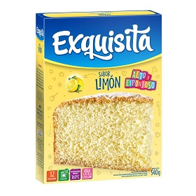 bizcochuelo s/limon exquisita 540 gr