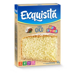 bizcochuelo espec.coco exquisita 540 gr