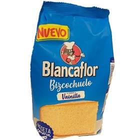 bizcochuelo vainilla blancaflor 480 gr