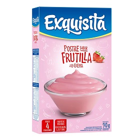 postre frutilla exquisita 90 gr
