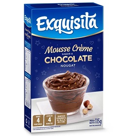 mousse chocolate exquisita 115 gr