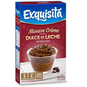 mousse creme ddl.granizado exquisita 95 gr