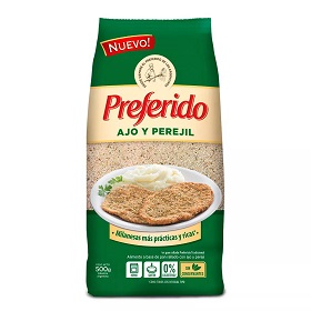 pan rallado ajo y perejil preferido 500 gr