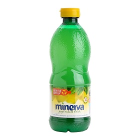 jugo d/limon minerva 500 cc