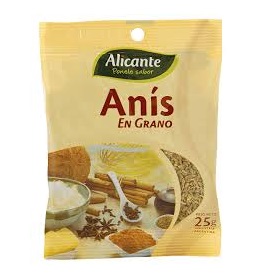 anis e/grano alicante 25 gr