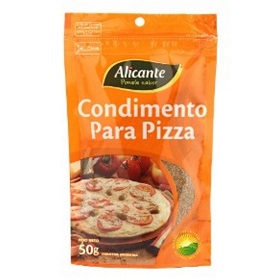 condimento p/pizza cierre zipper alicante 50 gr
