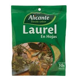 laurel e/hojas alicante 10 gr