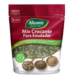 mix crocante p/ensalada alicante 65 gr