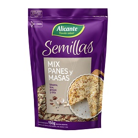 semillas mix panes y masas alicante 150 gr