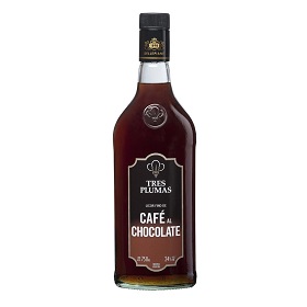 cafe al chocolate tres plumas 750 ml