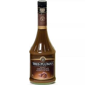 licor chocolate y dce. de leche tres plumas 700 ml