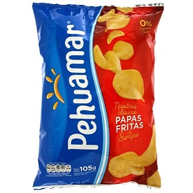 papas lisas pehuamar 105 gr