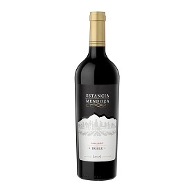 vino roble malbec estancia mendo 750 ml