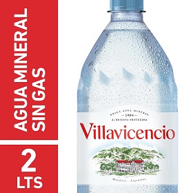 agua mineral s/gas villavicencio 2 lt