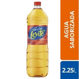 agua sab.levite manzana v/del sur 2250 ml