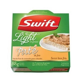 pate de foie light swift 88 gr