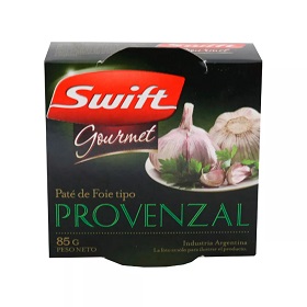 pate de foie tipo provenzal swift 85 gr