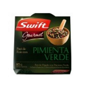pate de foie con pimienta verde swift 85 gr