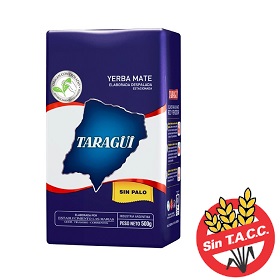 yerba mate l/gluten s/palo 4 flex taragui 500 gr