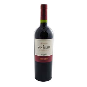 vino malbec san felipe 750 ml