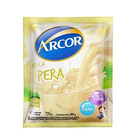 jugo e/polvo pera arcor 20 gr