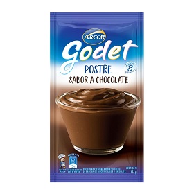 postre chocolate godet 70 gr