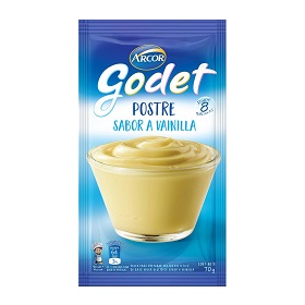 postre vainilla godet 70 gr