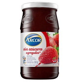 mermelada frutilla sin tacc arcor 390 gr