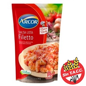 salsa filetto d/pack arcor 340 cc