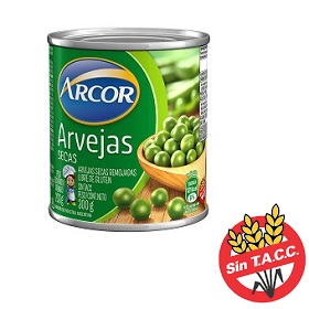 arvejas secas arcor 320 gr