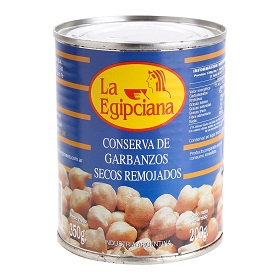 garbanzos lata la egipciana 350 gr