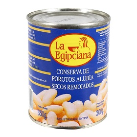 porotos alubia lata la egipciana 350 gr