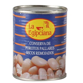 porotos pallares lata la egipciana 350 gr