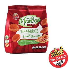snack arroz s/jamon ahumado don marcos 80 gr