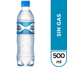 agua s/gas bonaqua 500 ml